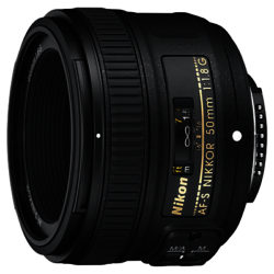 Nikon 50mm f/1.8G AF-S Standard Lens